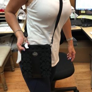 Black crossbody Coach Bag